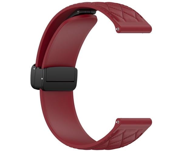 Ремінець силіконовий Lingge для смарт-годинників Huawei Watch GT 6 41 мм/GT 5 41 мм/GT 4 41/18 мм Бордовий (48994)