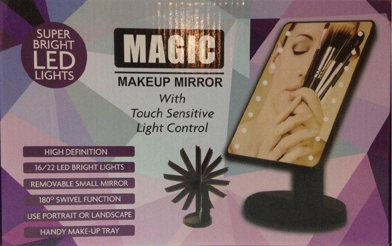 Дзеркало косметичне Magic Makeup Mirror R86667 з підсвічуванням White (007664) - фото 4