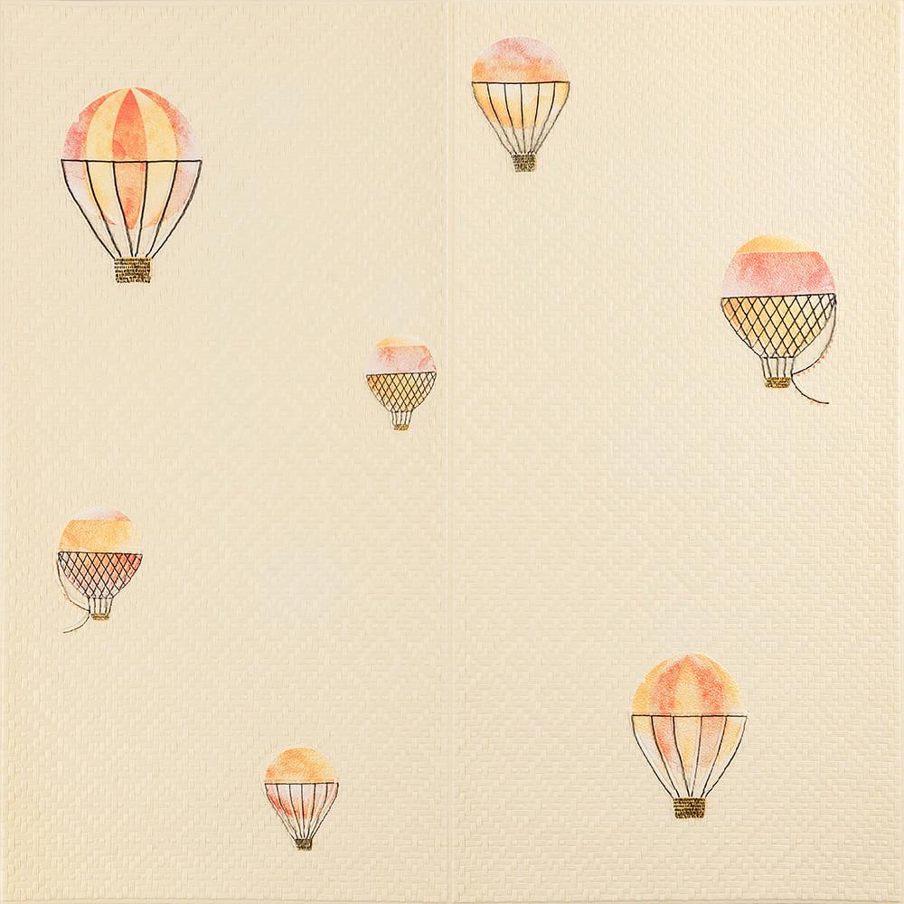 3D-панель Воздушные шары рогожка стеновая 700х700х4 мм (SW-00001973)