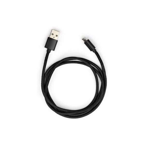 Кабель Vinga USB 2.0 AM to Micro 5P 1 м Black (VCPDCMNB1BK)