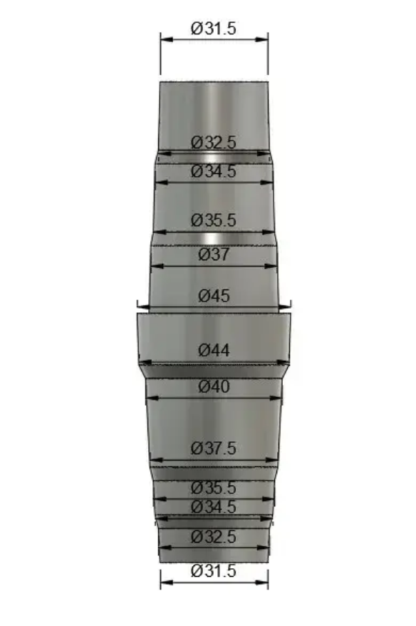 Адаптер-перехідник для шланга пилососа (29600530) - фото 3 Адаптер-перехідник для шланга пилососа (29600530) - фото 3