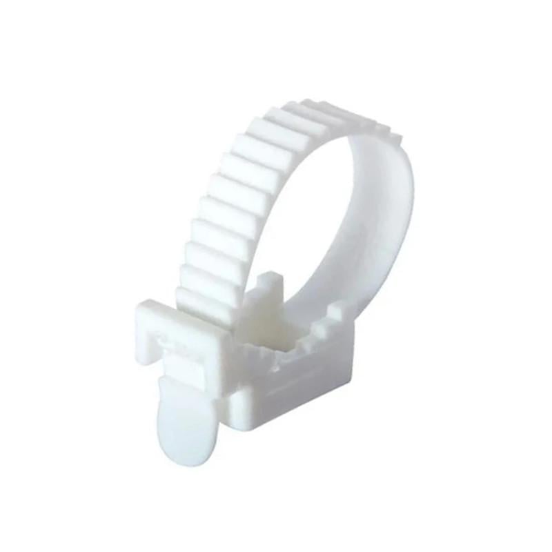 Держатель под дюбель с хомутом E.NEXT КР-40 ⌀ 40 мм 125x13 мм нейлон 25 шт. (m0080126)