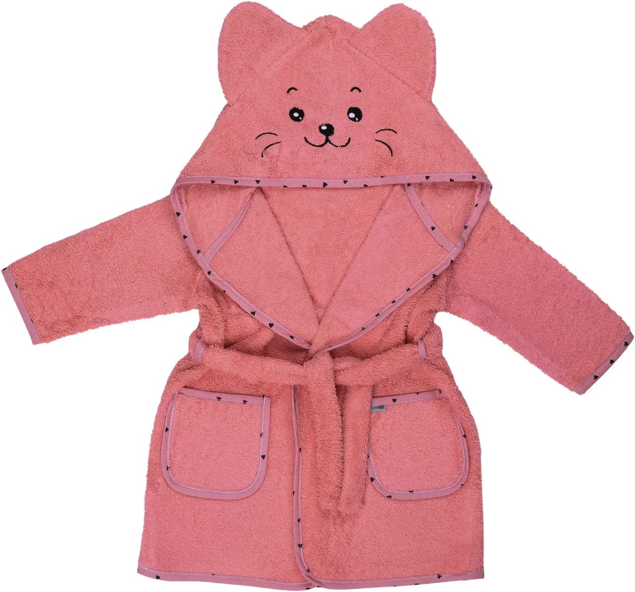 Халат дитячий FreeON Bubaba KITTY 86/92 см Pink (selvid68_22799)