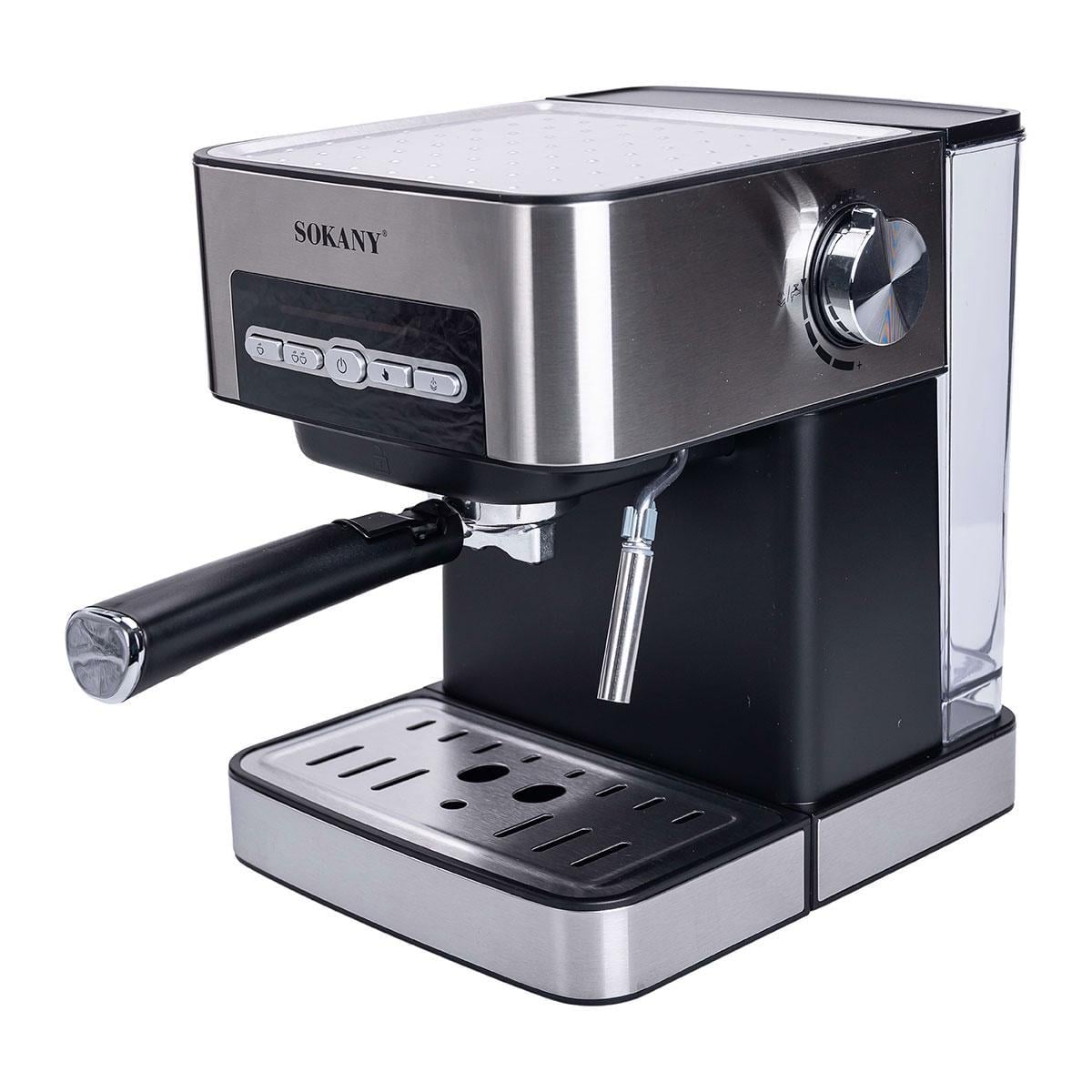 Кофеварка с трубкой Sokany для молока 850 Вт (SK-6862)