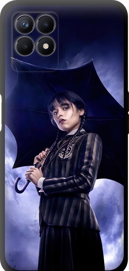 Чехол на Realme 8i Wednesday v2 (5516b-2518-42517)