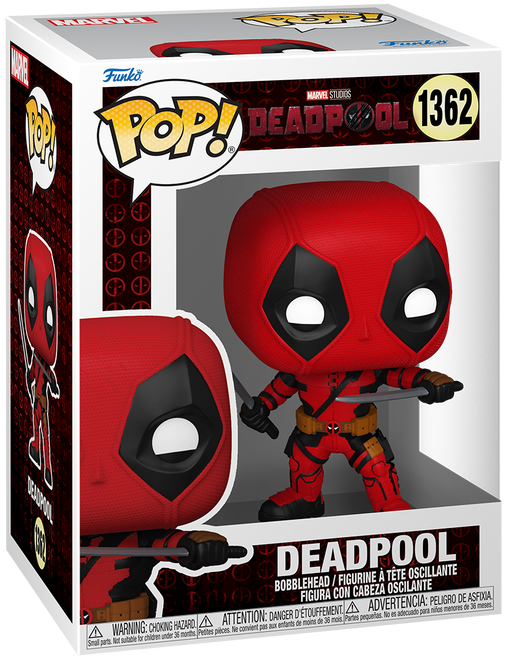 Ігрова фігуркаДедпул з мечами Funko POP Marvel 1362 Deadpool & Wolverine (18731)
