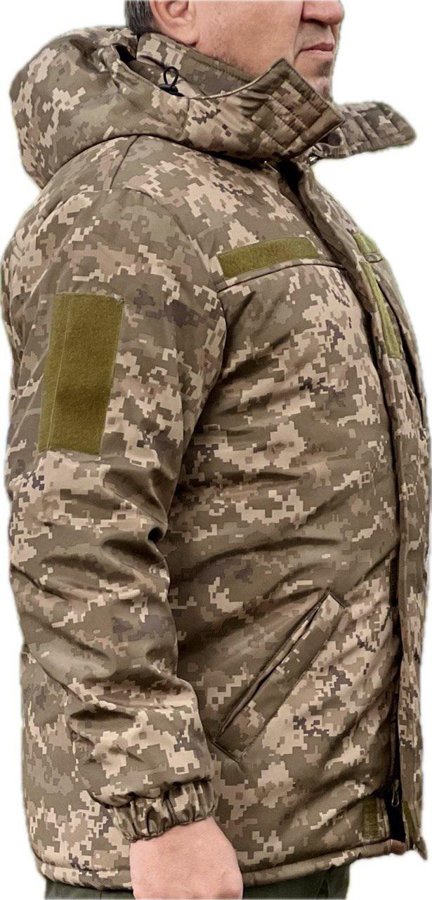 Куртка військова зимова р. 44/46 170-176 см Піксель (24715204) - фото 4 Куртка військова зимова р. 44/46 170-176 см Піксель (24715204) - фото 4