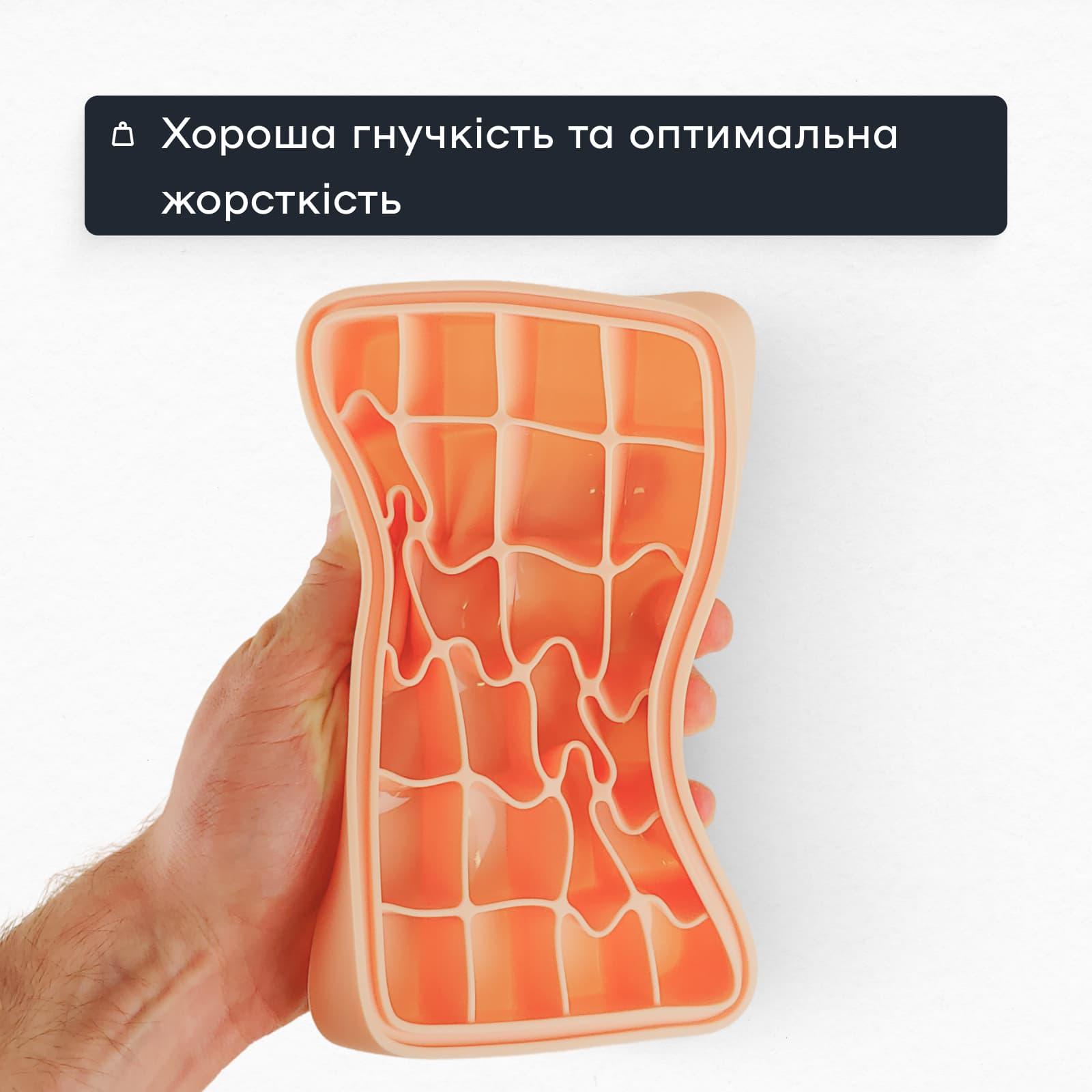 Форма для льда с крышкой Olin & Olin 24 кубика Бежевый (6021-M-24-Beige) - фото 8 Форма для льда с крышкой Olin & Olin 24 кубика Бежевый (6021-M-24-Beige) - фото 8