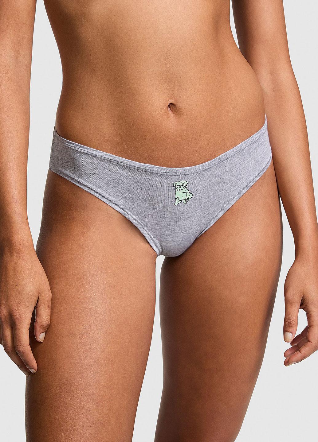 Трусики Victoria's Secret XL Серый (144000416183QHWXL)