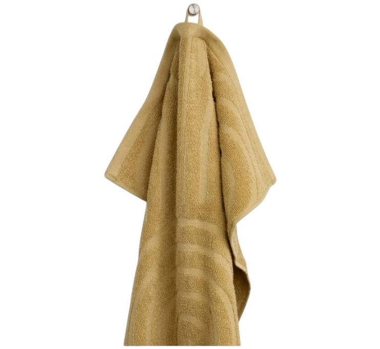 Рушник бавовняний 65x130 см Жовтий (7ae86cf5) - фото 1