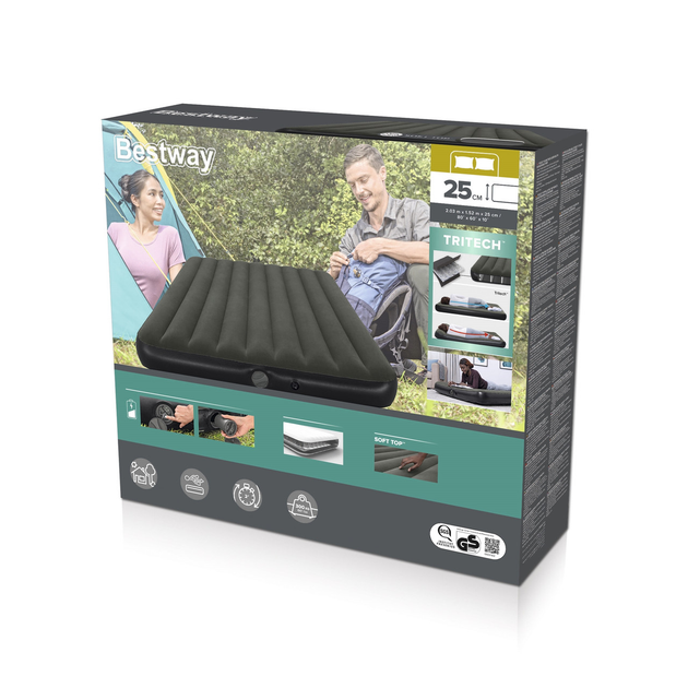 Двухместный надувной матрас Bestway встроенный насос USB (6716S) - фото 8 Двухместный надувной матрас Bestway встроенный насос USB (6716S) - фото 8