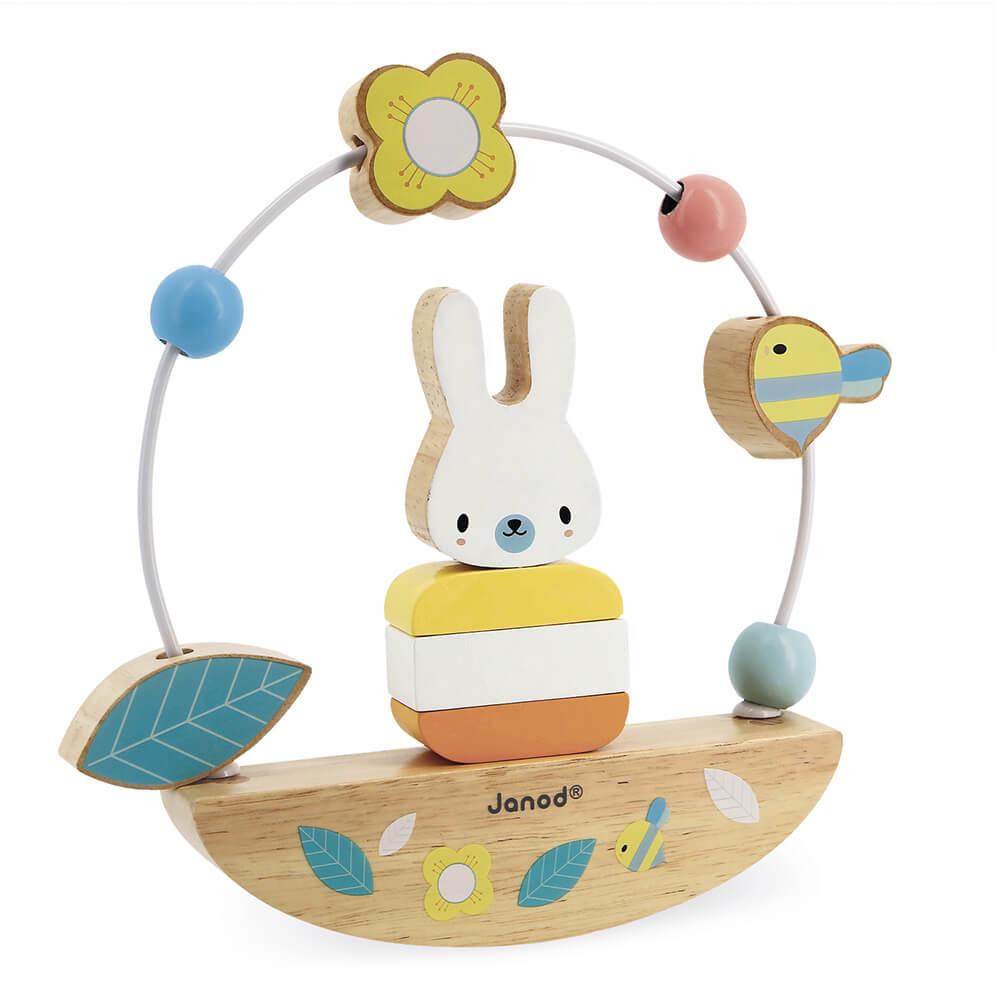 Развивающая игра Janod Кролик для детей от 12 месяцев (J05149)