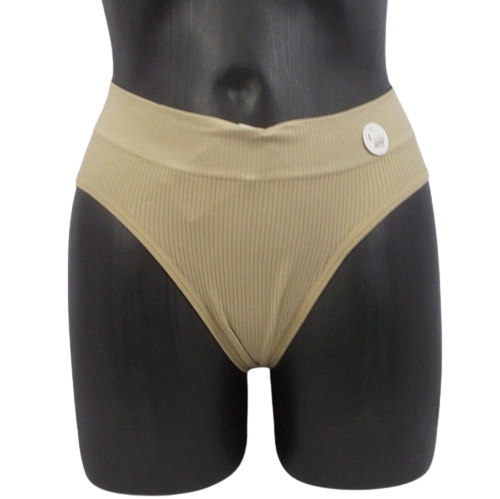 Женские трусики в рубчик 3904 S-M Бежевый (1601152748)