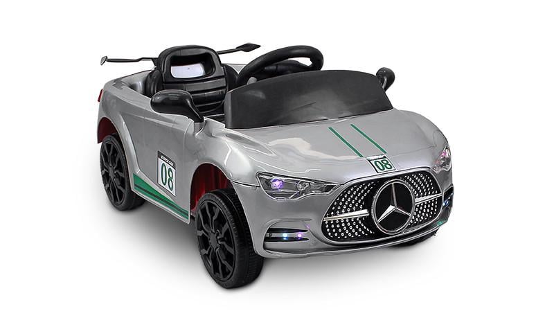 Дитячий електромобіль Just Drive Mercedes-CL Срібний (25551718)