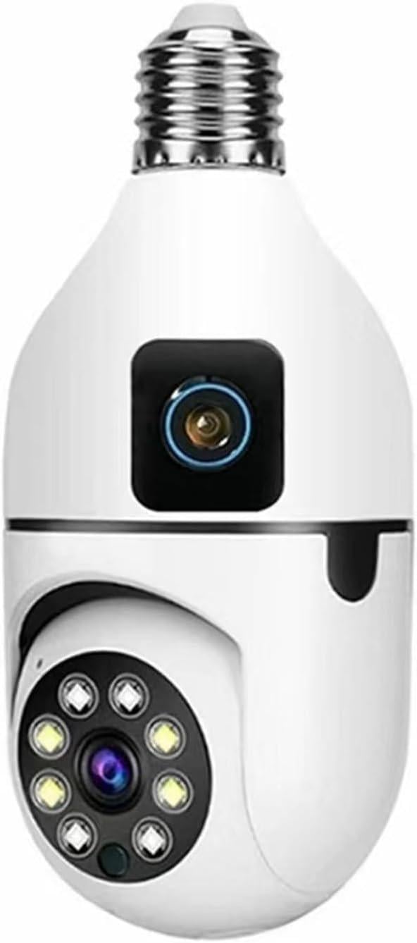 Камера відеоспостереження Sq02 9531 E27 панорамна IP Wi-Fi White (22790817)