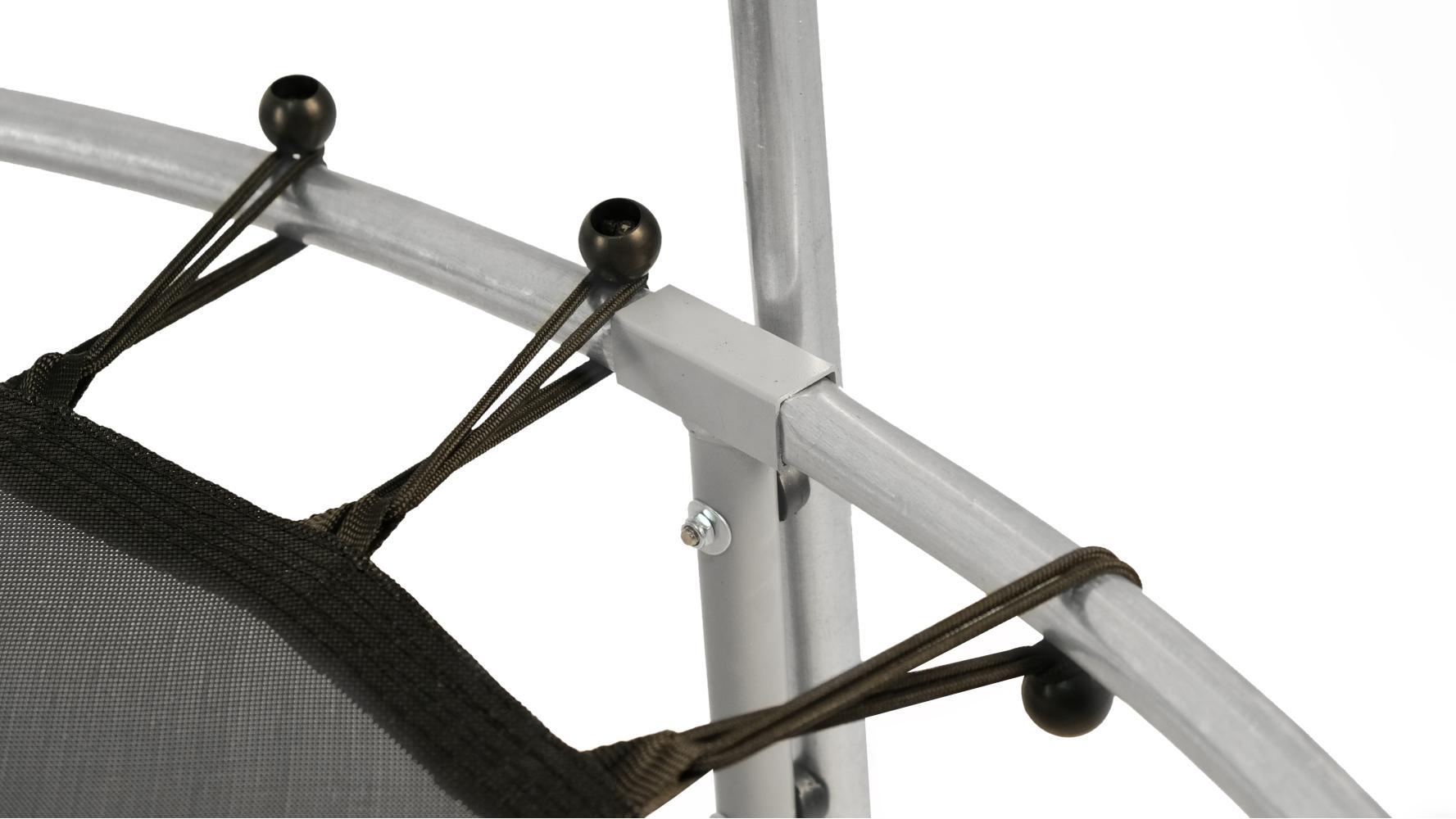 Батут детский Atleto с защитной сеткой на молнии до 50 кг 140 см Синий (106-76-21000400) - фото 5 Батут детский Atleto с защитной сеткой на молнии до 50 кг 140 см Синий (106-76-21000400) - фото 5