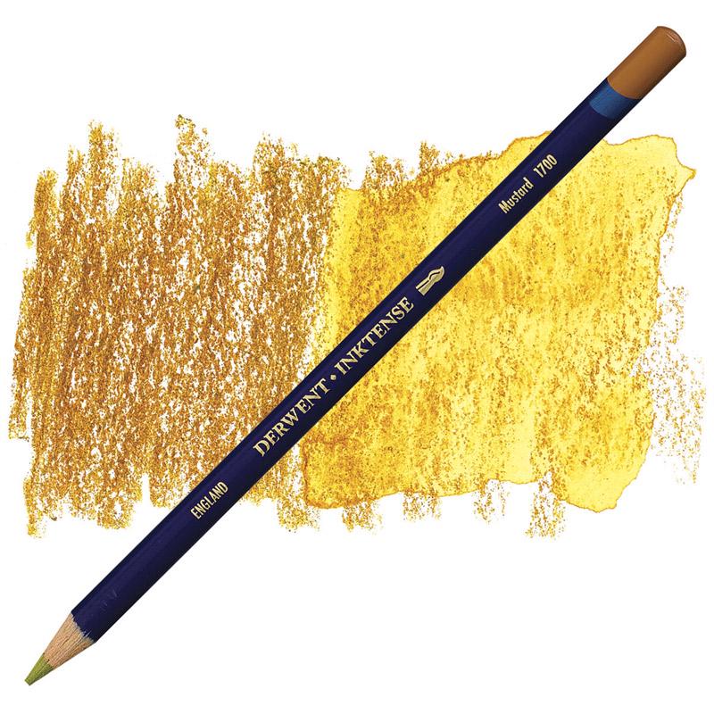Карандаш акварельный Derwent Inktense чернильный 1700 Горчичный (700919)
