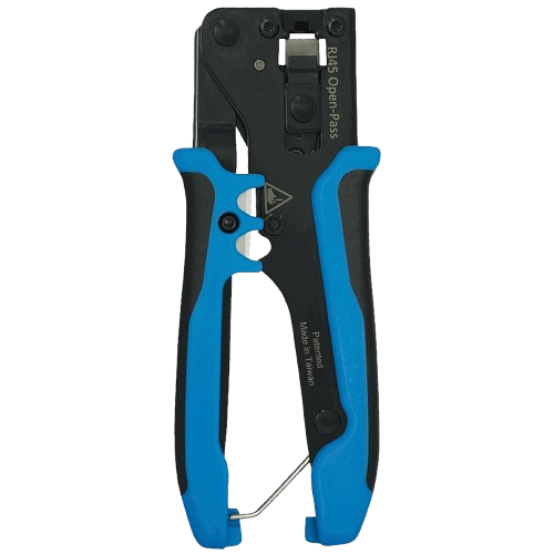 Крымпер Hanlong Pass-Thru для 8P/RJ45 Черный (33148708)