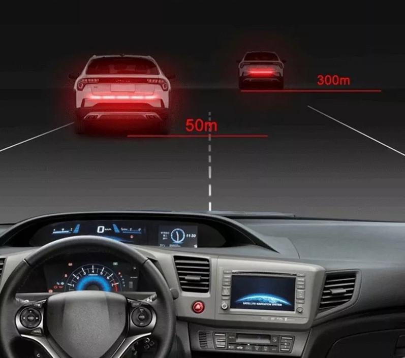 Светоотражающие полоски на бампер авто 5 отрезков Желтый (1792104043) - фото 4 Светоотражающие полоски на бампер авто 5 отрезков Желтый (1792104043) - фото 4