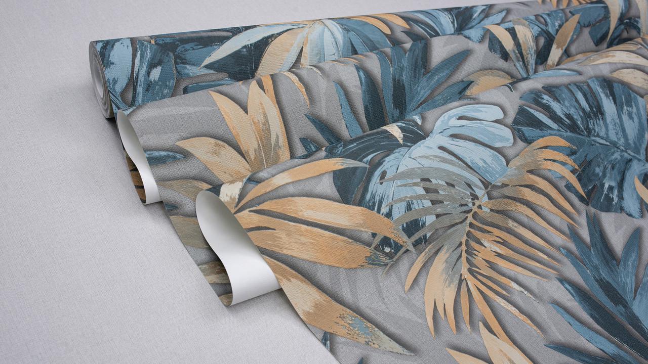 Обои флизелиновые Sintra Flourish 252123 Декор винил горячего тиснения 1,06х10,05 м Серый Обои флизелиновые Sintra Flourish 252123 Декор винил горячего тиснения 1,06х10,05 м Серый