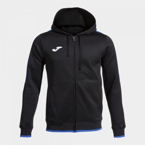 Олімпійка JOMA 103707.107 OLIMPIADA ZIP-UP HOODIE S Black/Royal (8445954520273)