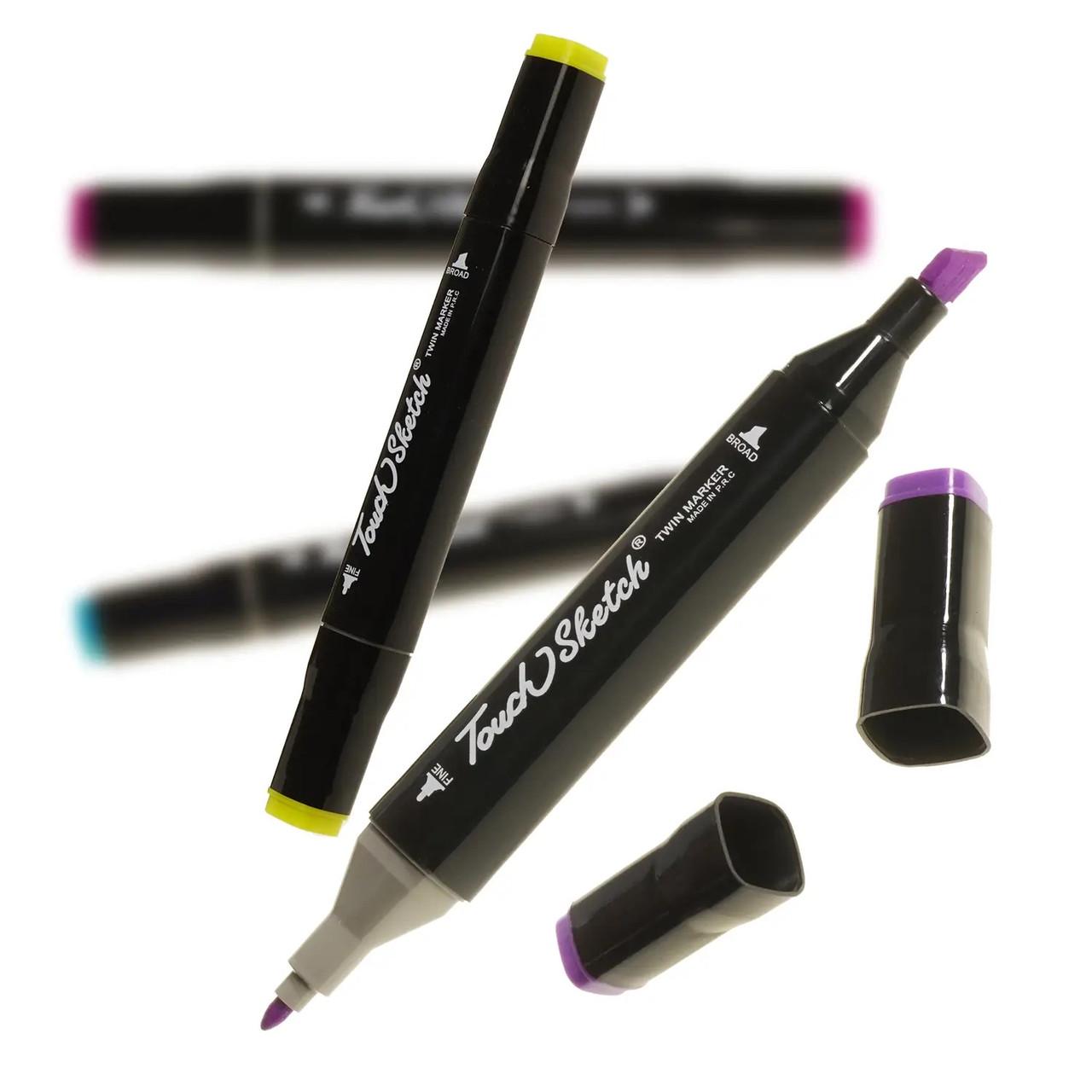 Набор маркеров Touch 80 шт. Разноцветный (15467787) - фото 7