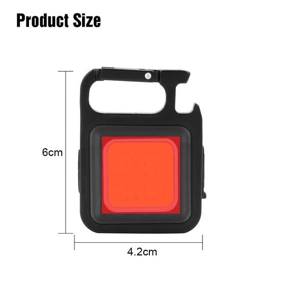 Ліхтарик-брелок USB Type-C з магнітом/карабіном і червоним світлом (2412115352) - фото 4 Ліхтарик-брелок USB Type-C з магнітом/карабіном і червоним світлом (2412115352) - фото 4