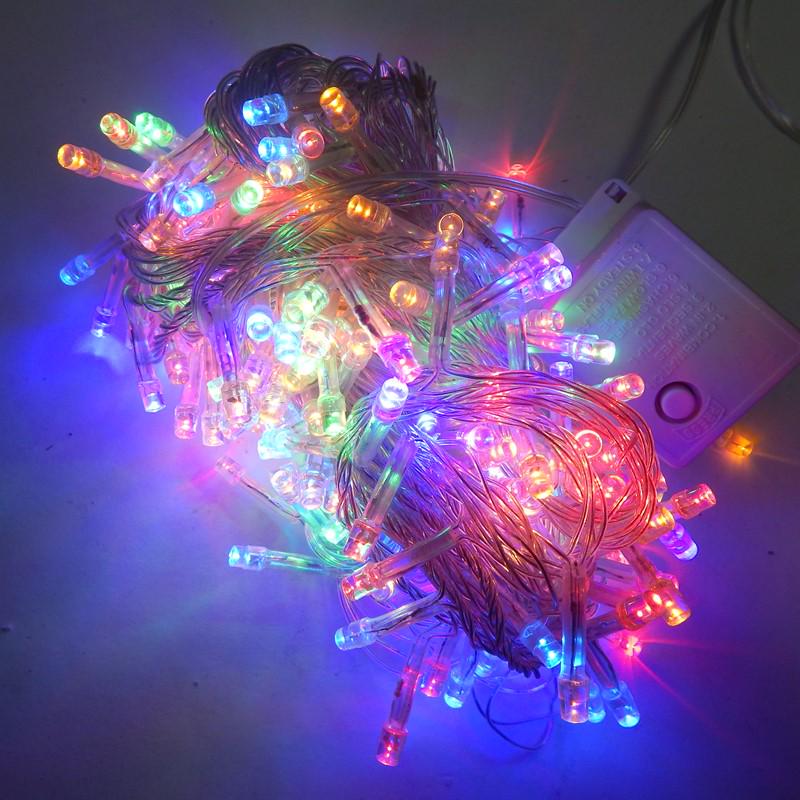 Гирлянда Нить с прозрачным проводом LED 240 Magic 13 м Разноцветная Гирлянда Нить с прозрачным проводом LED 240 Magic 13 м Разноцветная