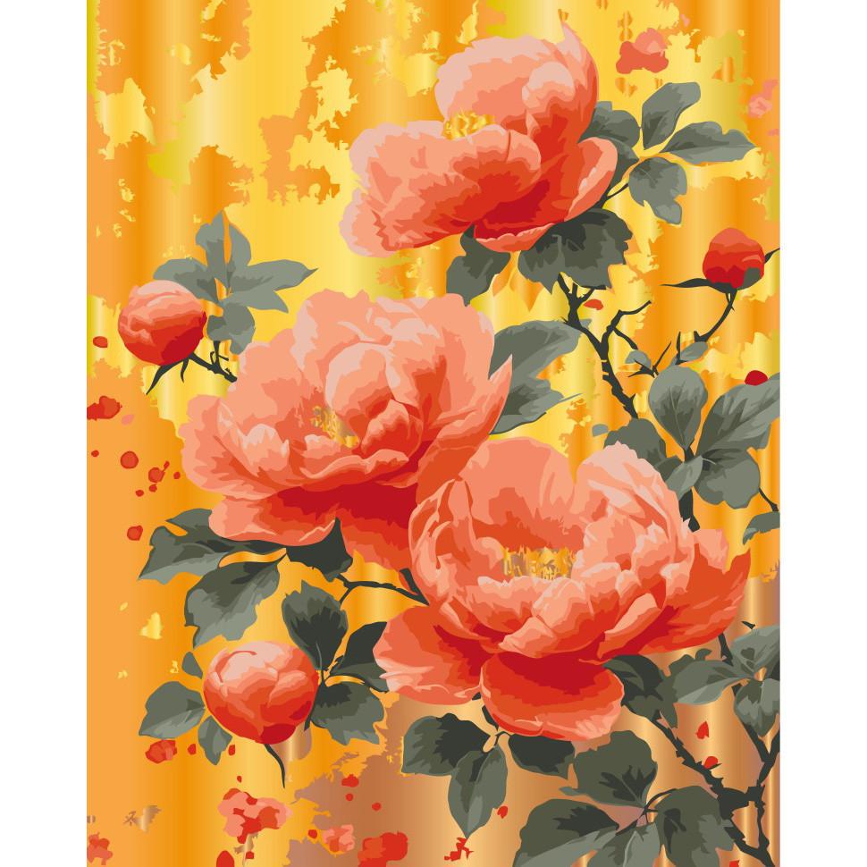 Картина по номерам ART CRAFT Золото роз с металлизированными красками 40x50 см (13163-AC)