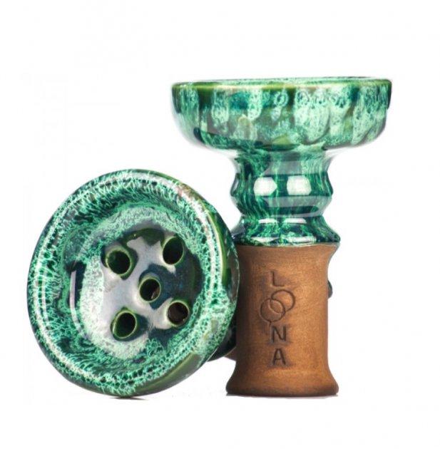 Чаша для кальяна LOONA Meteor Зеленый (8557) Чаша для кальяна LOONA Meteor Зеленый (8557)