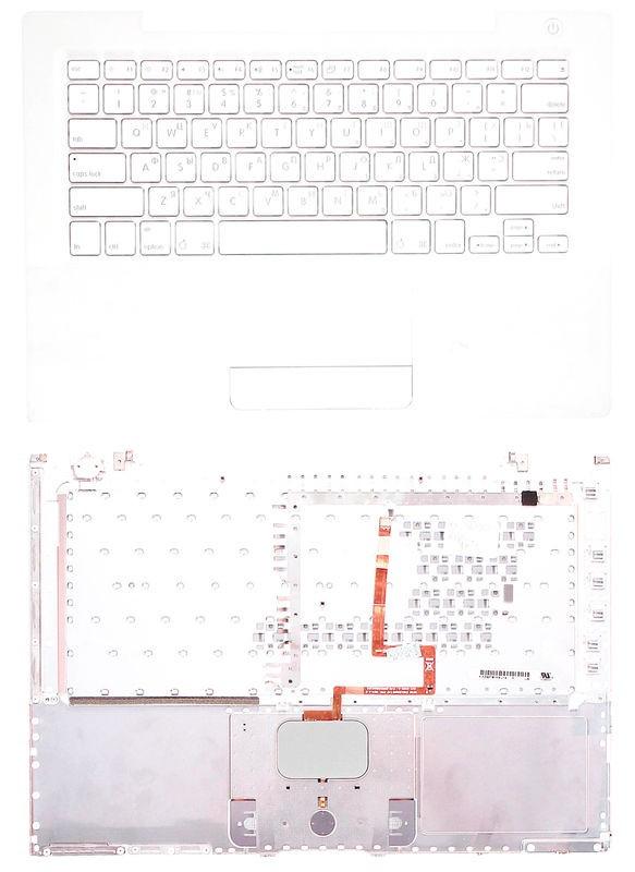 Клавиатура для ноутбука Apple MacBook A1181 с топ-панелью White