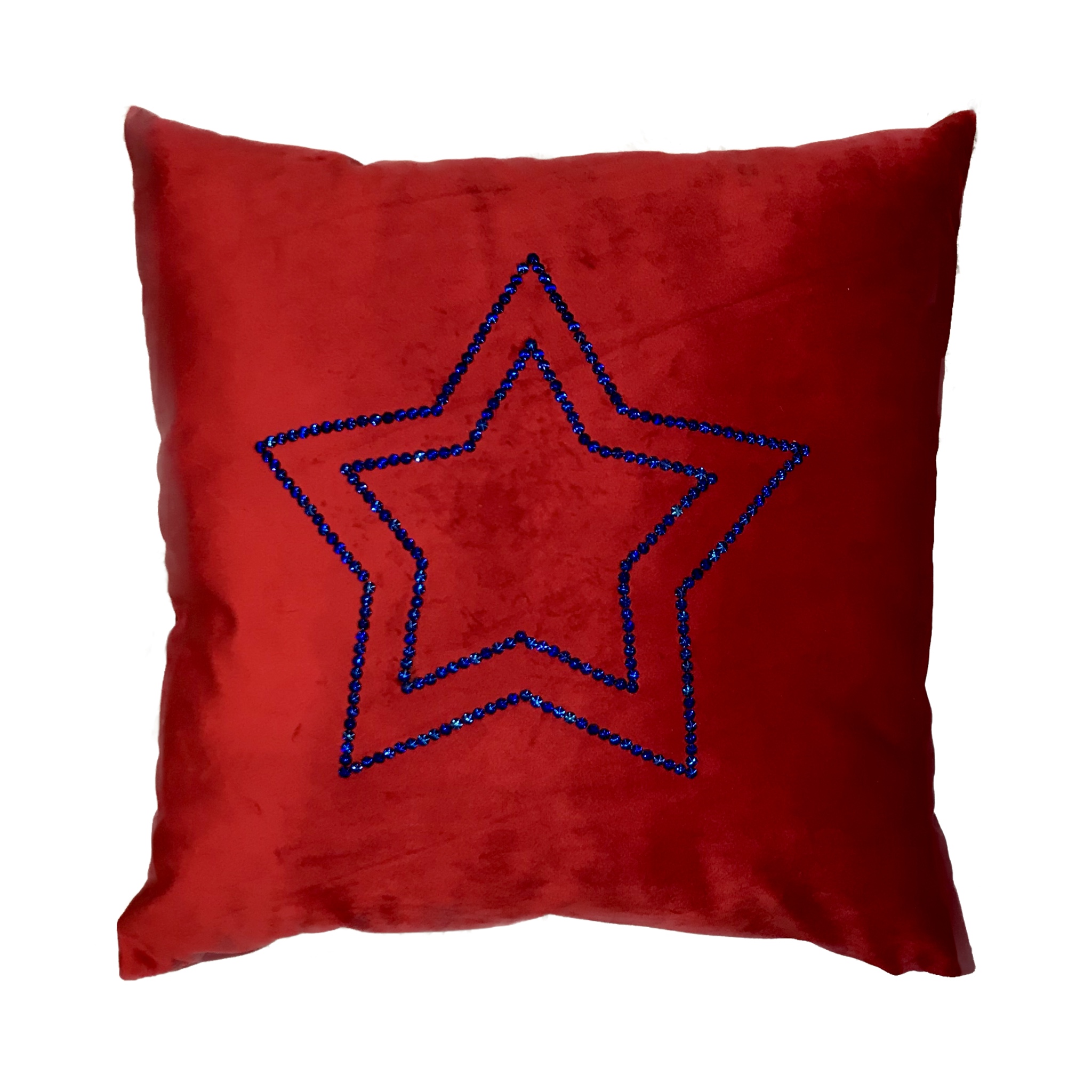 Подушка декоративная Le maison de Garny Christmas Star 40х40 см Красный