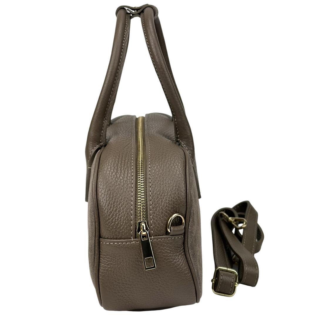 Жіноча сумка Royal Bag F-IT-3017T замшева Taupe (8147) - фото 3