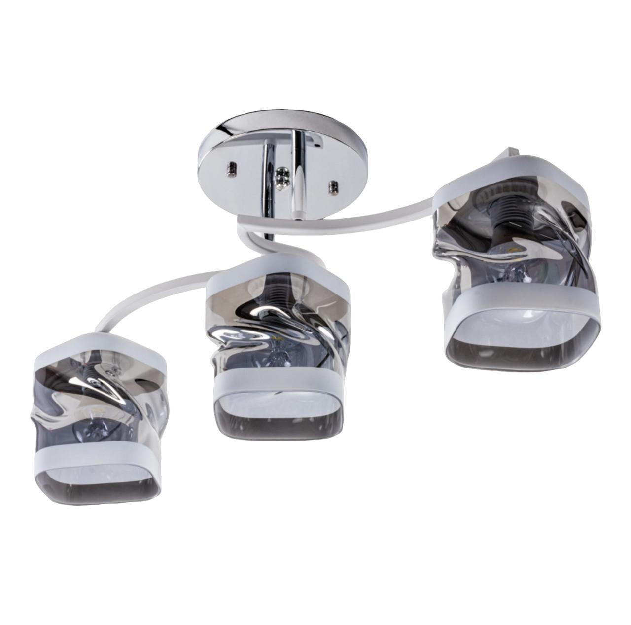 Люстра Sirius Л 7464/3A CR+WT Білий