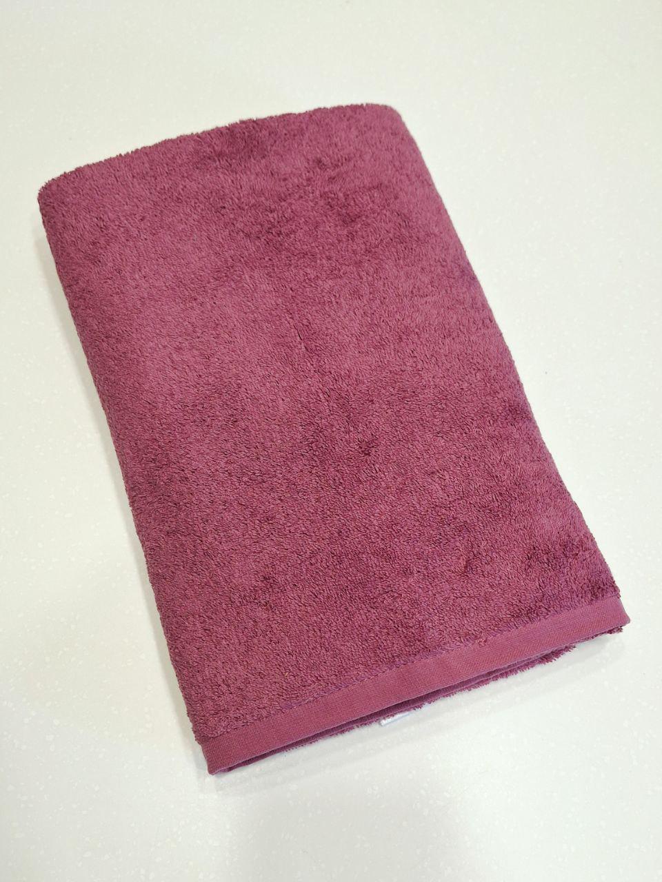 Рушник для обличчя махровий Parisa Home Flat 50х90 см Яскрава Пудровий (1841)
