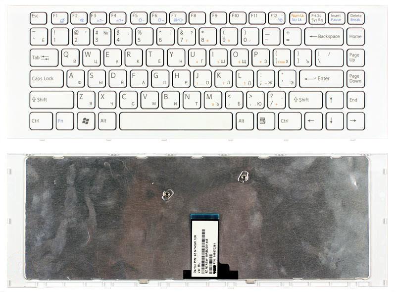 Клавиатура для ноутбука Sony Vaio VPC-EG White Frame White
