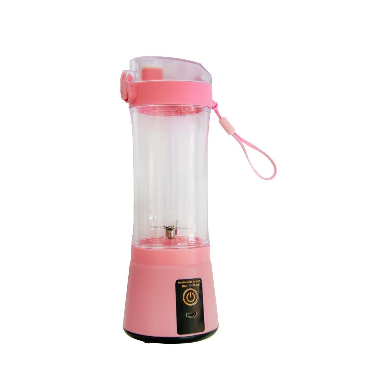 Блендер для смузі портативний Juice Blender microUSB C-919 380 мл Рожевий (1010237-Pink) Блендер для смузі портативний Juice Blender microUSB C-919 380 мл Рожевий (1010237-Pink)