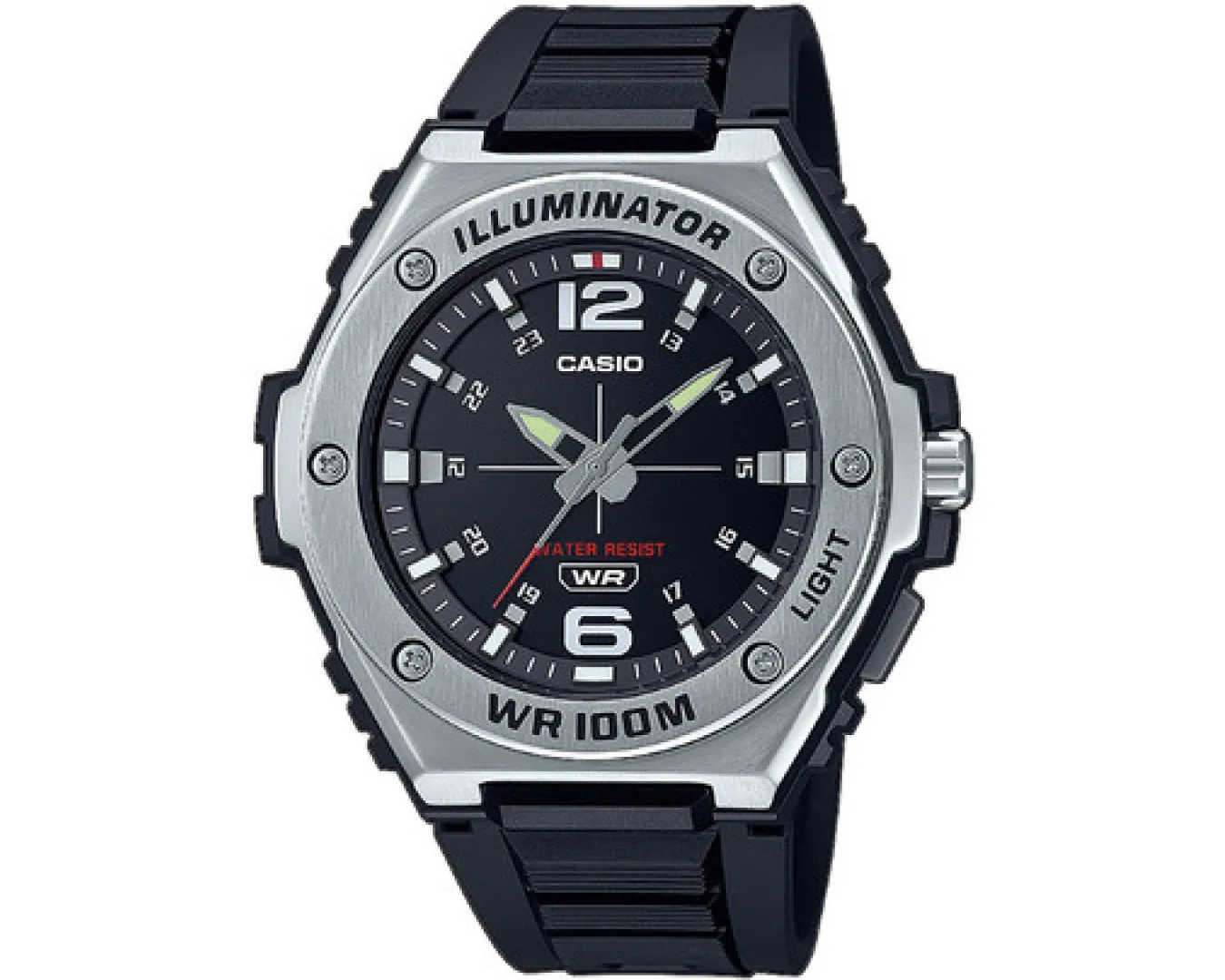 Наручные часы мужские Casio MWA-100H-1AVDF d 50 мм (2476015877)