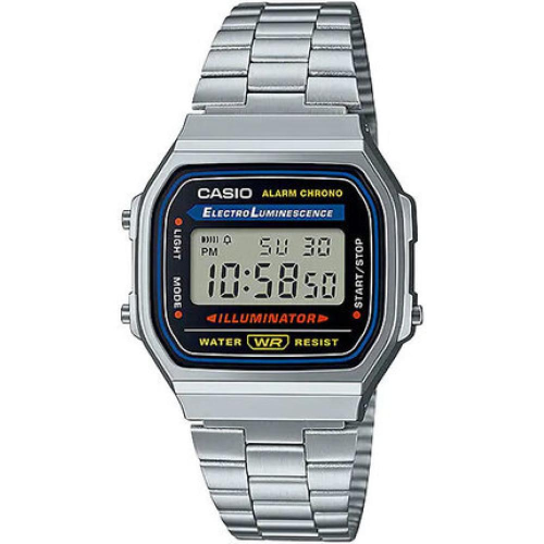 Наручний годинник чоловічий Casio VINTAGE ICONICA A168WA-1YES