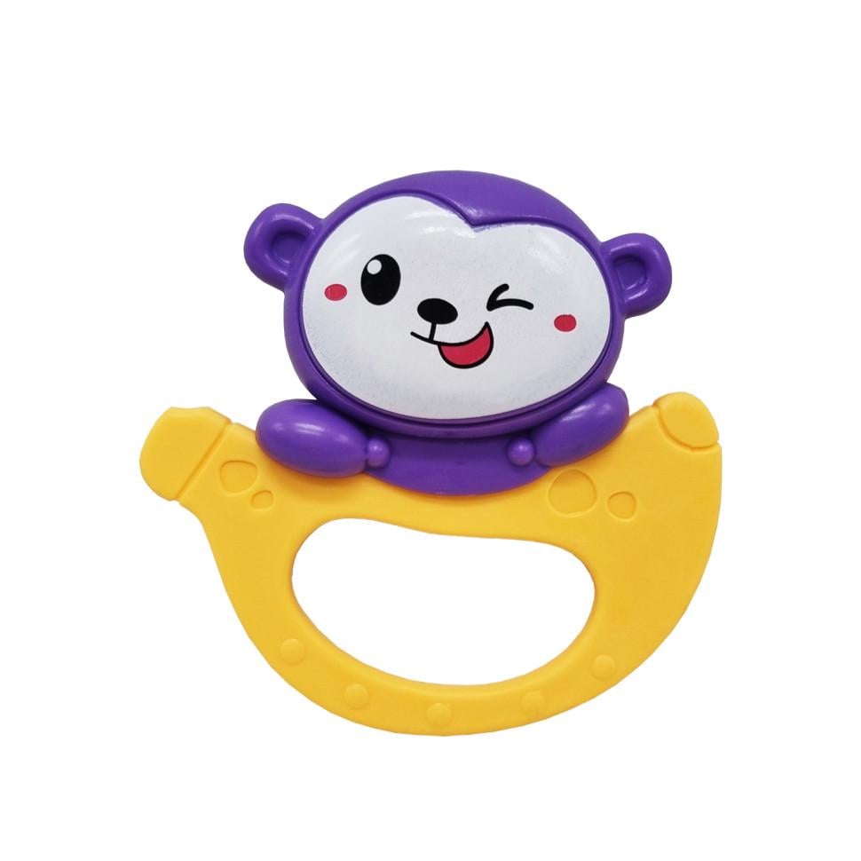 Брязкальце дитяче Мавпа 668-61C в ручку (RLT31299)