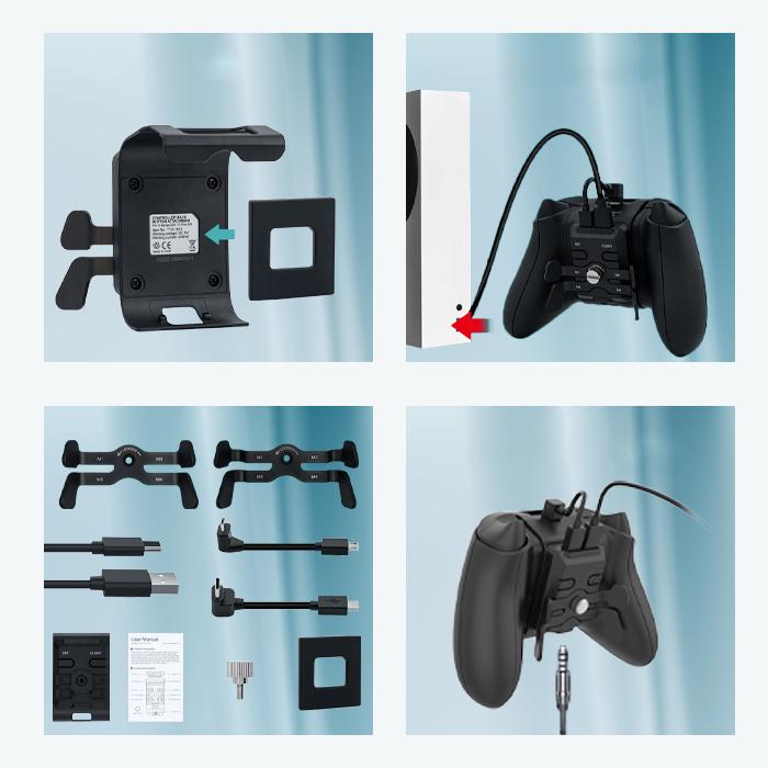 Задний крепеж с дополнительными лепестками-кнопками Dobe для геймпада Microsoft Wireless Controller консоли Xbox Series S/X/One S/One X - фото 6