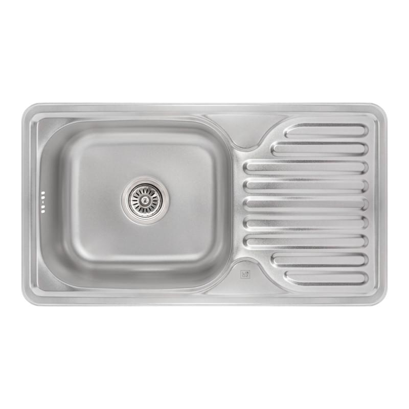 Кухонная мойка Lidz 7642 Micro Decor 0,8 мм (LIDZ764208MICDEC) Кухонная мойка Lidz 7642 Micro Decor 0,8 мм (LIDZ764208MICDEC)
