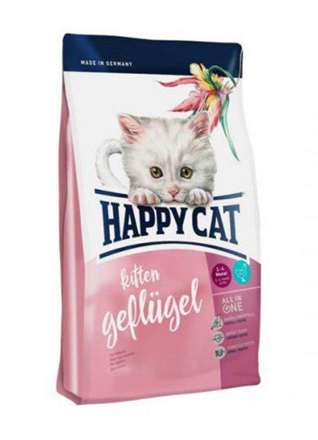 Сухий корм Happy Cat Kitten Geflugel з куркою 1,4 кг (1469836686)