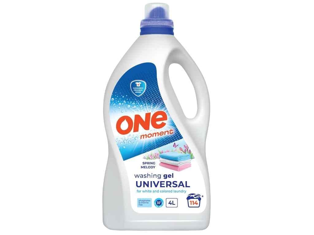 Средство для стирки One Moment UNIVERSAL Spring Melody 4 л