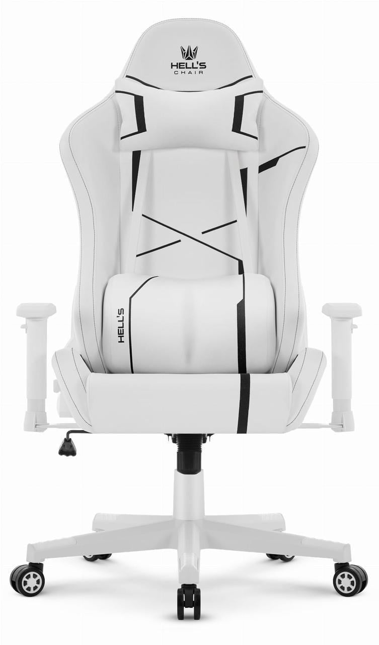 Компьютерное кресло Hell's HC-2001 White-Black