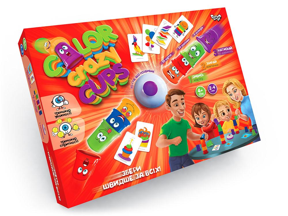 Настільна гра розважальна Danko Toys Color Crazy Cups CCC-01-01U (MTT-144419)