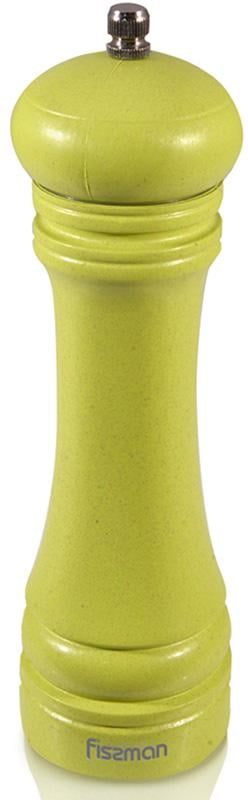 Млин для спецій Fissman Spice 25х6 см бамбуковий Салатовий (FN-8204)