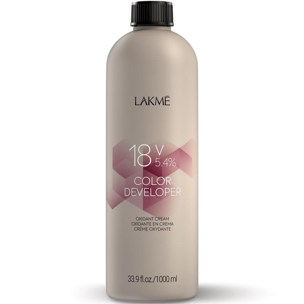 Крем-окислитель стабилизированный Lakme Collage Hydrox 18V 5,4% 1000 мл (40201)