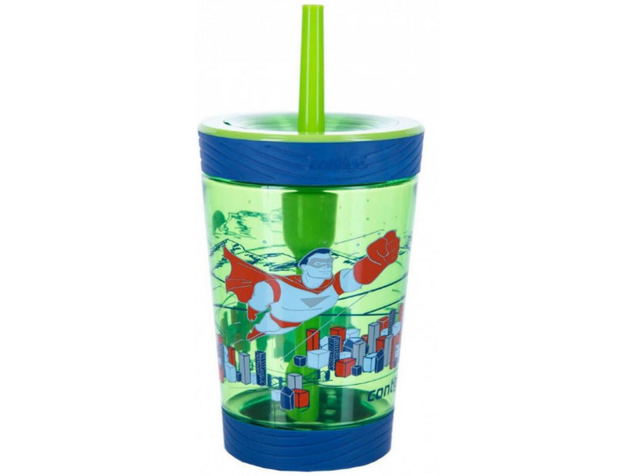 Склянка з трубочкою Contigo Spill Proof Tumbler Blue 420 мл (2115830)