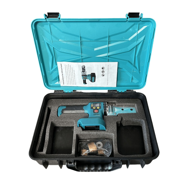 Паяльник для пластиковых труб с двумя аккумуляторами в кейсе (MLD_V456)